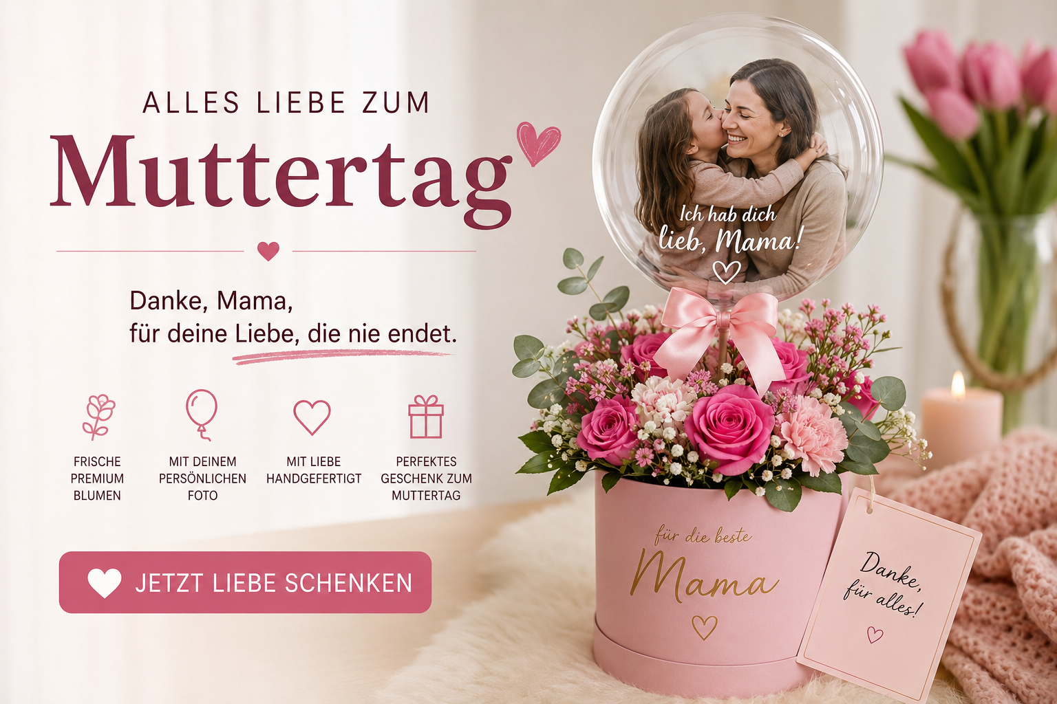 Geschenke zum Muttertag