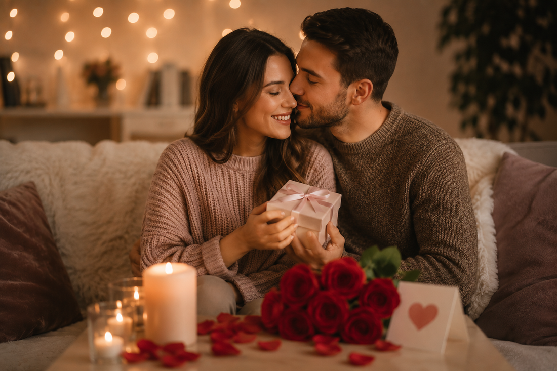 Romantisches Geschenk für die Freundin – 12 Ideen, die von Herzen kommen