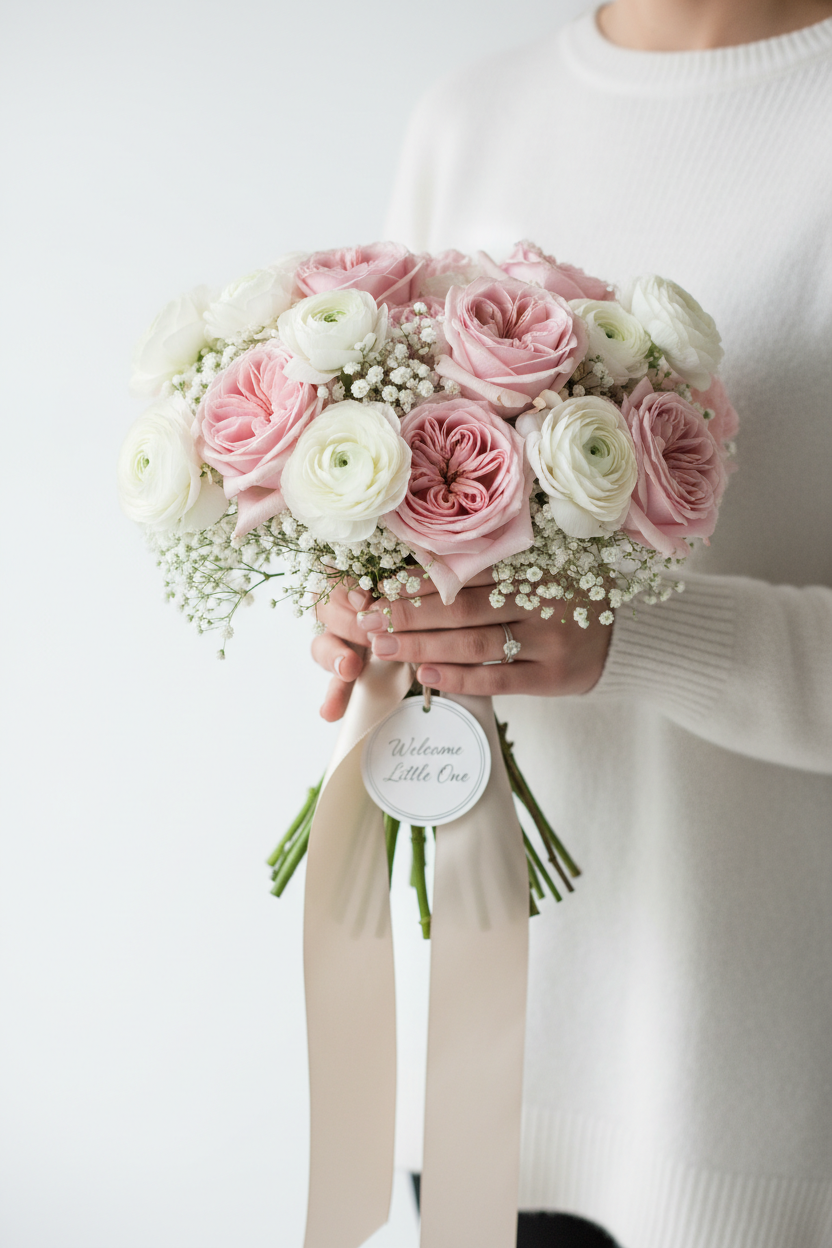 Blumen zur Geburt