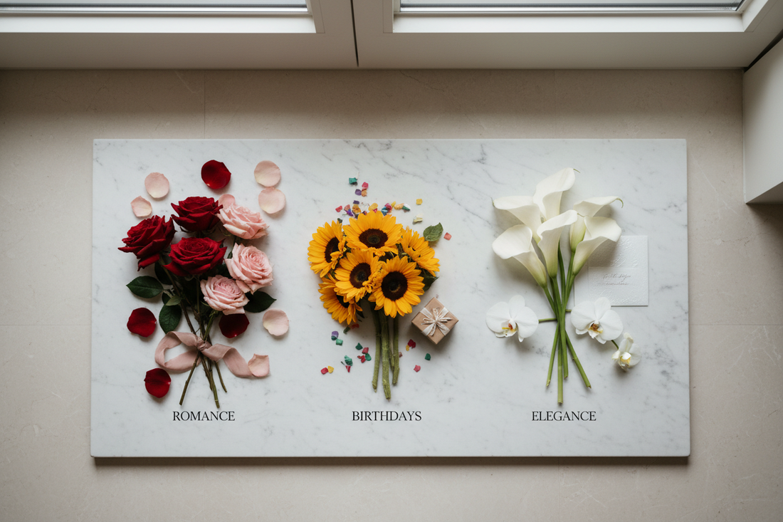 Die richtige Blume für den Anlass finden