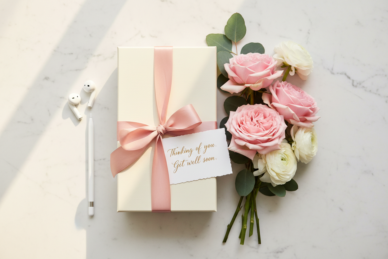 Genesungswünsche mit Blumen verschenken